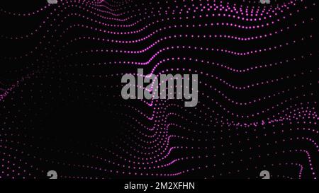 Tecnologia astratta geometrica e background scientifico Foto Stock