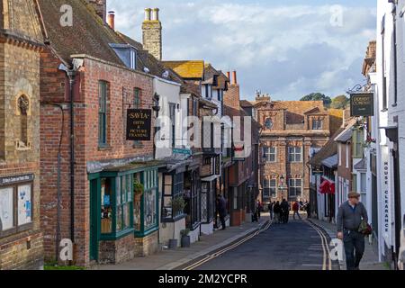 Lion Street, segala, East Sussex, England, Regno Unito Foto Stock