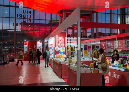 Dicembre 07, 2022 - Roma, Italia: 'Più libri più liberi' - Fiera Nazionale di piccole e medie edizioni 'più libri più gratis'. Centro Congressi di Roma - la Nuvola. © Andrea Sabbadini Foto Stock