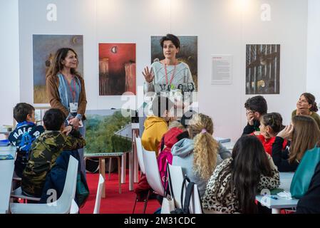 Dicembre 07, 2022 - Roma, Italia: 'Più libri più liberi' - Fiera Nazionale di piccole e medie edizioni 'più libri più gratis'. Centro Congressi di Roma - la Nuvola. © Andrea Sabbadini Foto Stock