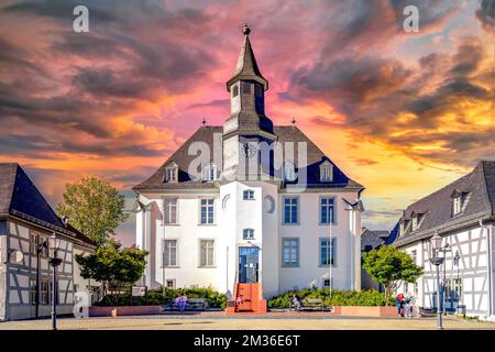 City hall, Usingen, Germany Foto Stock