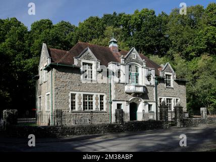 Oakdale Workmen's Institute, Saint Fagans National Museum of History, Cardiff. Ottobre / novembre 2022 Foto Stock