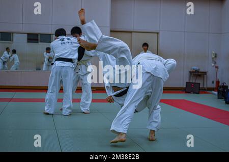 JUDO e Kendo in Giappone Foto Stock