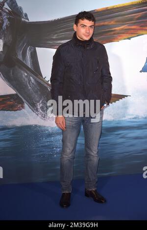 Roma, Italia. 13th Dec, 2022. Giacomo giorgio partecipa alla prima italiana del film 'Avatar: La via dell'acqua' Roma, (Italia) 13th Dicembre 2022 Credit: dpa/Alamy Live News Foto Stock