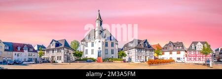 City hall, Usingen, Germany Foto Stock