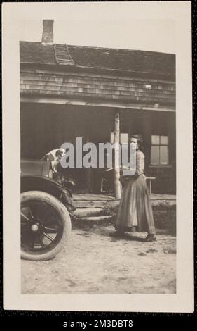 Jennie Middlebrook , TIER, Jennie Middlebrook, 1871-1937. Collezione Messenger Foto Stock