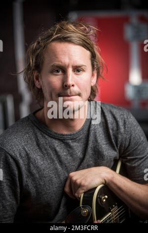 Ben Howard, fotografato all'Apollo O2 di Manchester. 3 dicembre 2014 Foto Stock