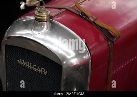 Bordeaux , Aquitaine France - 11 06 2022 : Amilcar testo classico del logo francese e segno di marca francia 1930 costruttore di auto sportive di lusso Foto Stock