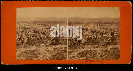 Mars Hill, Atene, siti archeologici, colline. Collezione Nicholas Catsimpoolas Foto Stock