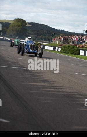 GOODWOOD, WEST SUSSEX/UK - Vintage Racing a Goodwood a Goodwood . Foto Stock