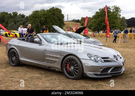 Mercedes-Benz SLR McLaren 722 S Roadster, in mostra al salone automobilistico Concours d’Elégance tenutosi a Blenheim Palace il 4th settembre 2022. Foto Stock