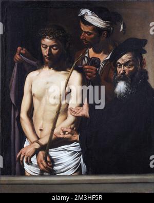 Michelangelo Merisi da Caravaggio (1571-1610) titolo: Ecce Homo persone raffigurate: Gesù Data circa 1605 Foto Stock