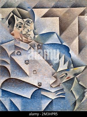 Juan Gris (1887–1927) titolo Ritratto di Pablo Picasso Data dal gennaio 1912 al febbraio 1912 Foto Stock