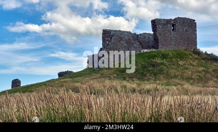 Duffus Castle Foto Stock