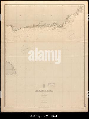 Nord America, Dominion of Canada, Golfo di San Lorenzo, costa sud del Quebec da Washtawooka Bay a Capo Mackinnon : compilata dalle ultime informazioni , carte nautiche, San Lorenzo, Golfo di, San Lorenzo, Golfo di, Mappe, 7005804 Norman B. Leventhal Map Center Collection Foto Stock
