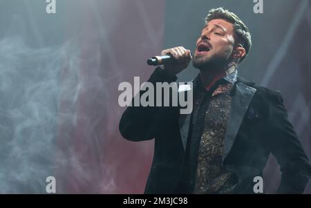 Bournemouth, Regno Unito. 15th Dec, 2022. Blue Performing al Bournemouth International Centre, Regno Unito. 15 dicembre 2022. Credit: Charlie Raven/Alamy Live News Foto Stock