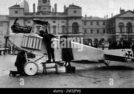 Catturate aereo tedesco Foto Stock