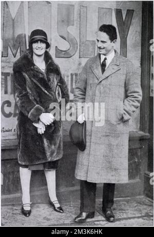 Lady Cynthia e Oswald Mosley, Smethwick 1926 Foto Stock