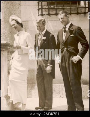 Matrimonio del Duca e della Duchessa di Windsor Foto Stock