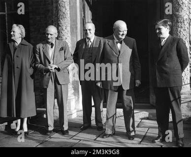 Winston Churchill Foto Stock