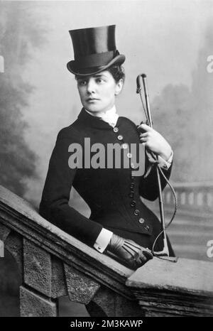 Lady Randolph Churchill Foto Stock