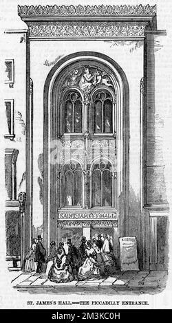 St James's Music Hall, Piccadilly, Londra Foto Stock