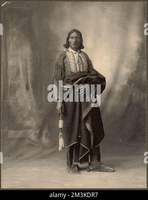 Pablino Diaz, Kiowa , Indiani del Nord America, Indiani Kiowa, Trans-Mississippi e esposizione Internazionale 1898 : Omaha, Neb.. Fotografie dell'Occidente americano Foto Stock