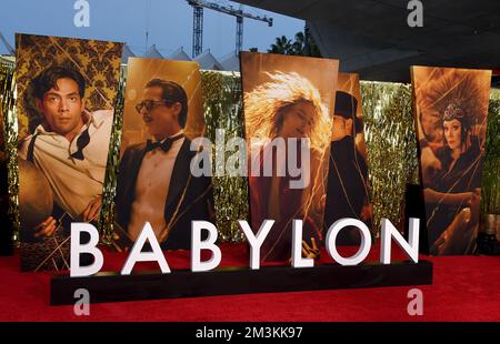 Los Angeles, Stati Uniti. 15th Dec, 2022. Atmosfera in arrivo alla Paramount Pictures proiezione in anteprima globale di “Babylon” tenutasi presso l'Academy Museum of Motion Pictures di Los Angeles, CA il 15 dicembre 2022. © OConnor / AFF-USA.com Credit: AFF/Alamy Live News Foto Stock