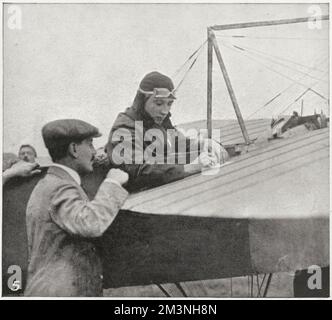 La prima postazione aerea in Inghilterra Foto Stock