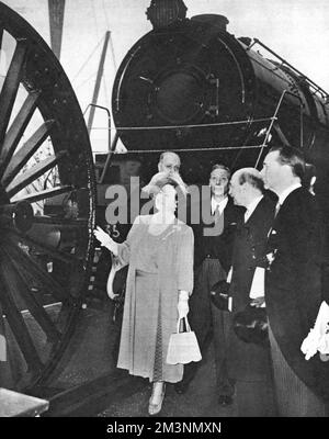 Visita reale al Festival of Britain, South Bank, Londra Foto Stock