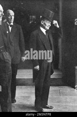 Prima riunione della Commissione per l'incoronazione: Il signor Attlee Foto Stock