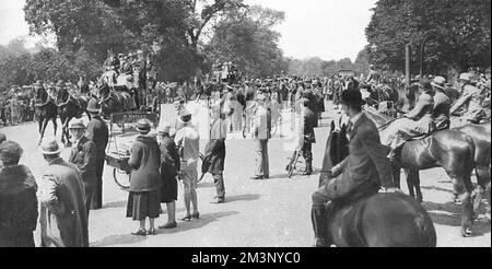 Il Coaching Club si riunisce a Hyde Park Foto Stock