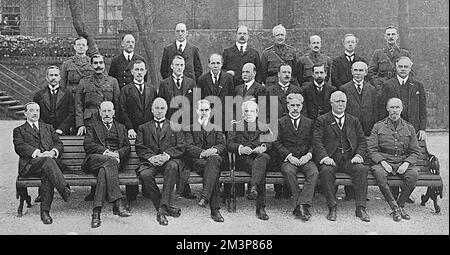 Il Gabinetto di Guerra Imperiale, 1917 Foto Stock