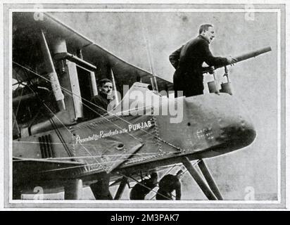 Regina Alexandra con l'ambulanza degli sportivi britannici Foto Stock