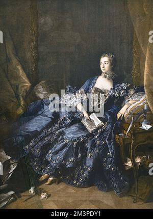 Madame de Pompadour Foto Stock