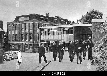 Il nuovo centro scientifico del Malvern College Foto Stock