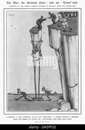 Il giorno di William Heath Robinson Foto Stock