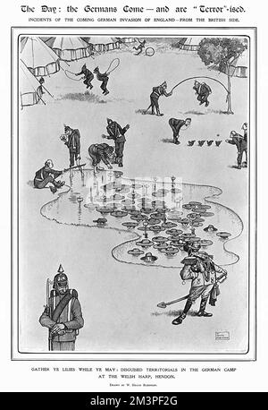 Il giorno, Heath Robinson Foto Stock