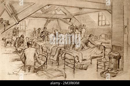 Bromsgrove School, Worcestershire, dormitorio Foto Stock