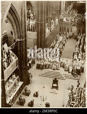 Coronazione, Climax alla pageantry 1937 Foto Stock