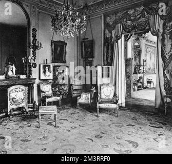 Casa di Sir Philip Sassoon, 25 Park Lane: Il boudoir Foto Stock