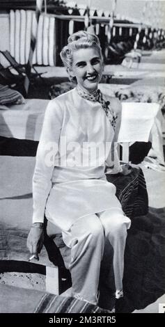 Contessa Barbara Haugwitz-Reventlow (Barbara Hutton), 1938 Foto Stock