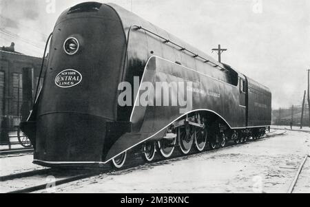 Commodoro Vanderbilt - New York Central Railroad Foto Stock