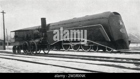 Commodoro Vanderbilt - New York Central Railroad Foto Stock