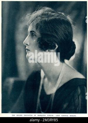Lady Cynthia Mosley Foto Stock