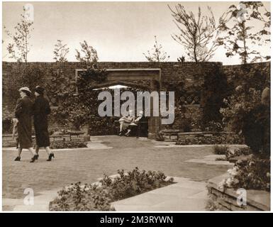 Giardino sul tetto di Derry e Toms, Kensington Foto Stock