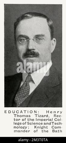 Sir Henry Thomas Tizard Foto Stock