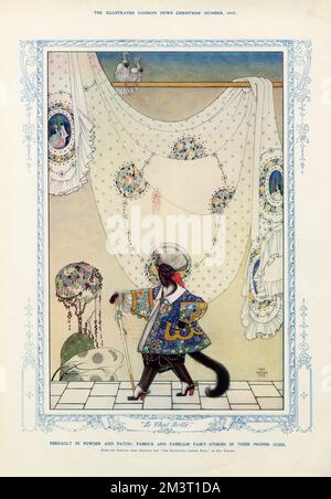 Le Chat Botte - Gatto con gli stivali - Kay Nielsen Foto Stock