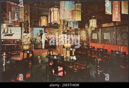 Sheraton-Chicago Hotel, 505 North Michigan Avenue, Illinois, 60611 , ristoranti, Alberghi, Tichnor Brothers Collection, cartoline degli Stati Uniti Foto Stock