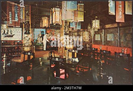 Sheraton-Chicago Hotel, 505 North Michigan Avenue, Illinois, 60611 , ristoranti, Alberghi, Tichnor Brothers Collection, cartoline degli Stati Uniti Foto Stock